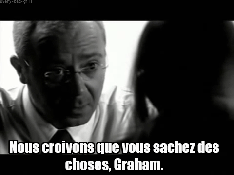 Nous croivons que vous sachez des choses